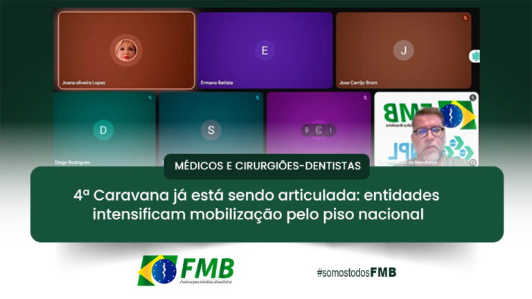 4ª Caravana já está sendo articulada: entidades intensificam mobilização pelo piso nacional