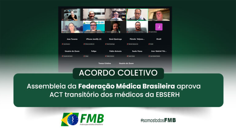 Assembleia aprova ACT transitório dos médicos da EBSERH