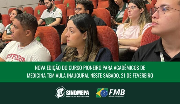NA do Sindmepa promove, neste sábado (21), aula inaugural de curso pioneiro no país