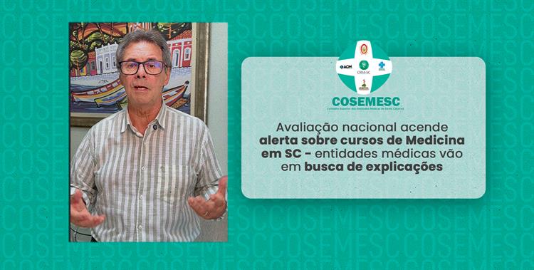 SC: Avaliação nacional acende alerta sobre cursos de Medicina em SC – entidades médicas vão em busca de explicações