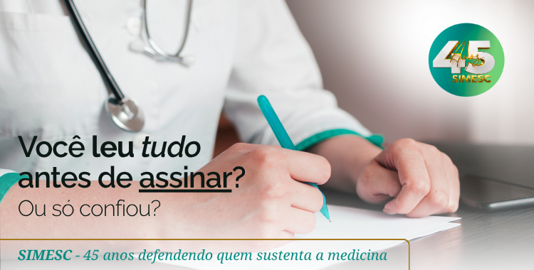 SC: Você leu tudo antes de assinar? Ou só confiou?