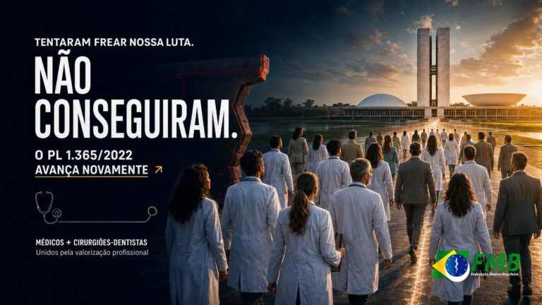 Tentaram frear nossa luta. Não conseguiram: o PL 1.365/2022 avança novamente