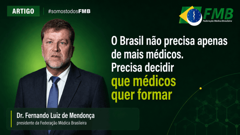 *O Brasil não precisa apenas de mais médicos. Precisa decidir que médicos quer formar*