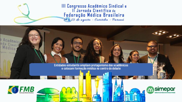 Entidades estudantis ampliam protagonismo dos acadêmicos e colocam formação médica no centro do debate