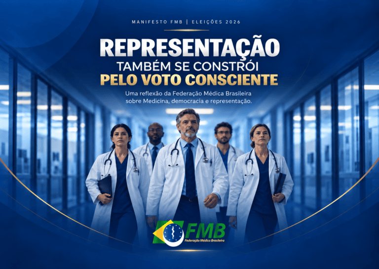 MANIFESTO DA FEDERAÇÃO MÉDICA BRASILEIRA: Representação também se constrói pelo voto consciente